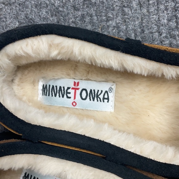 Minnetonka Women’s Leopard Cally Slipper (3169) - Picture 7 of 8